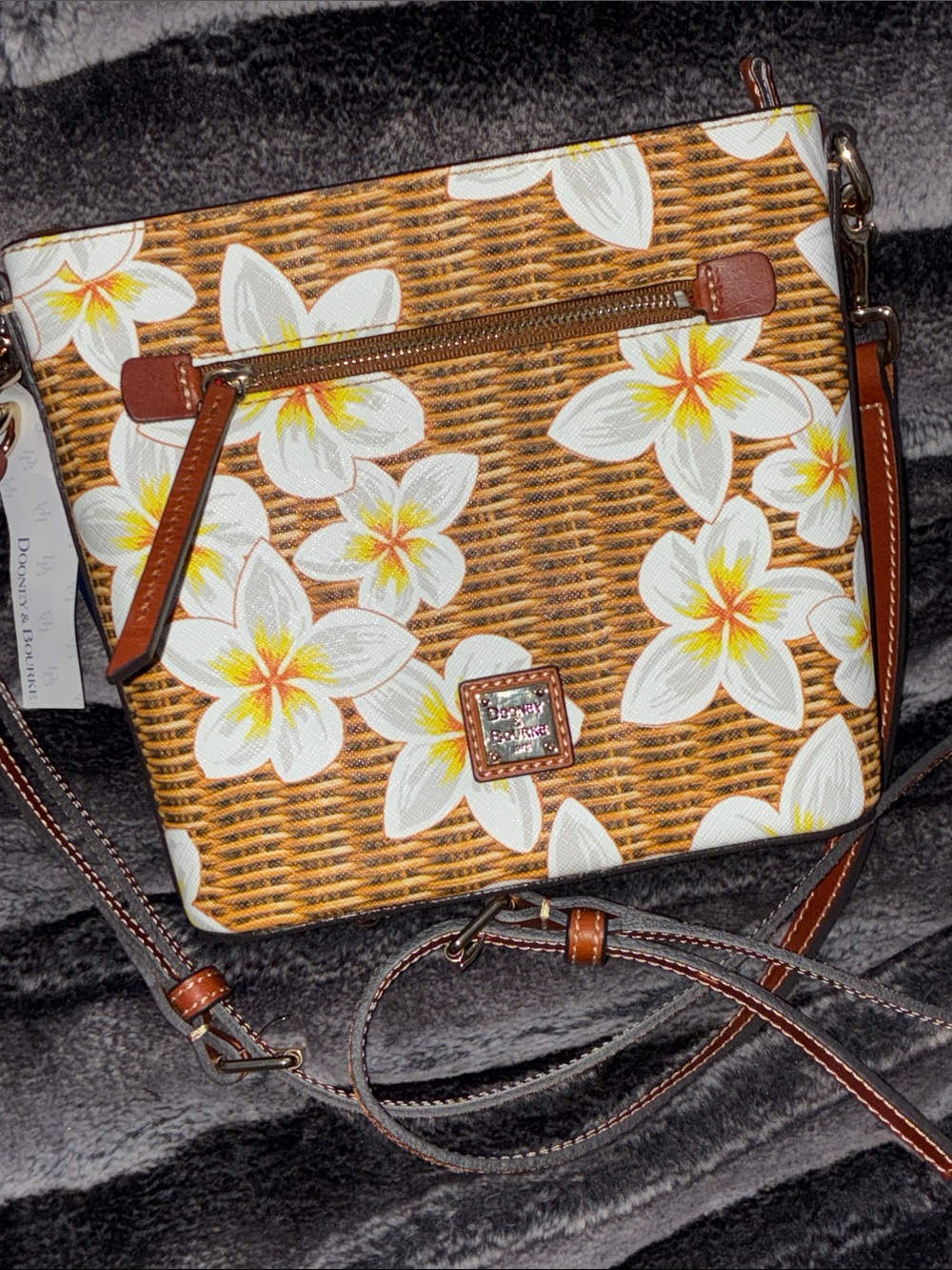Dooney & Burke floral crossbody